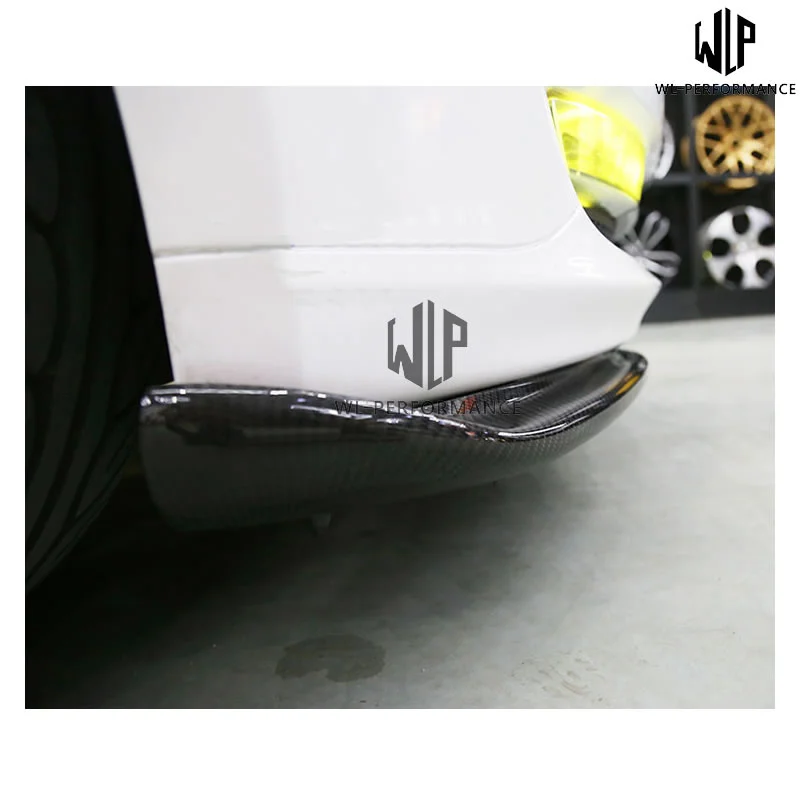 E87 высококачественный Frp/углеродное волокно передняя губа сплиттер