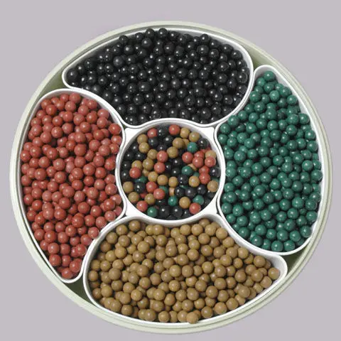 1000 шт./лот/лот Рогатка патронташ жесткий грязевой шарик 9 мм Открытый Охота