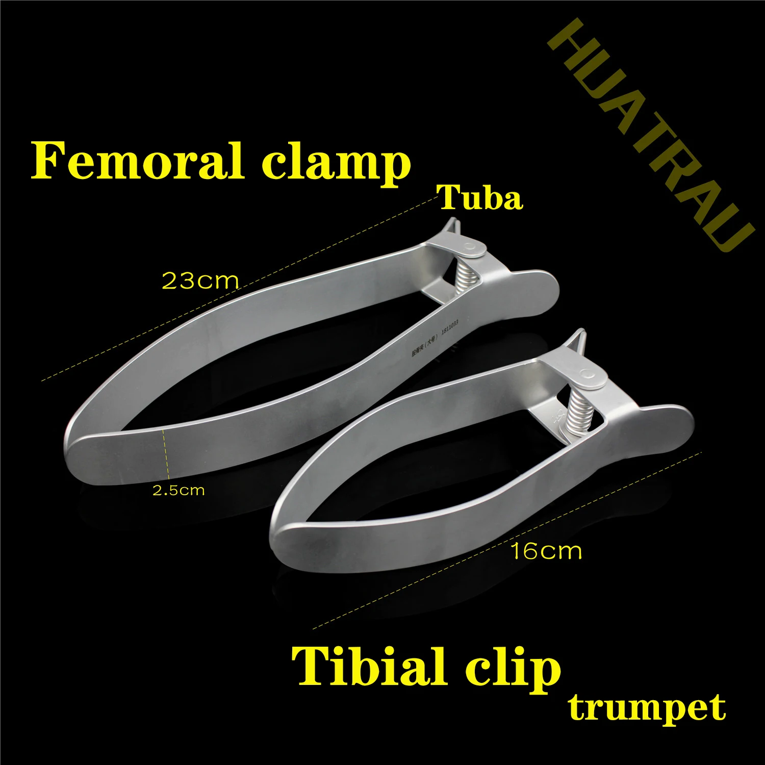 

Orthopaedic instruments medical tibial plateau HTO knee high osteotomy femoral clip tibial clip