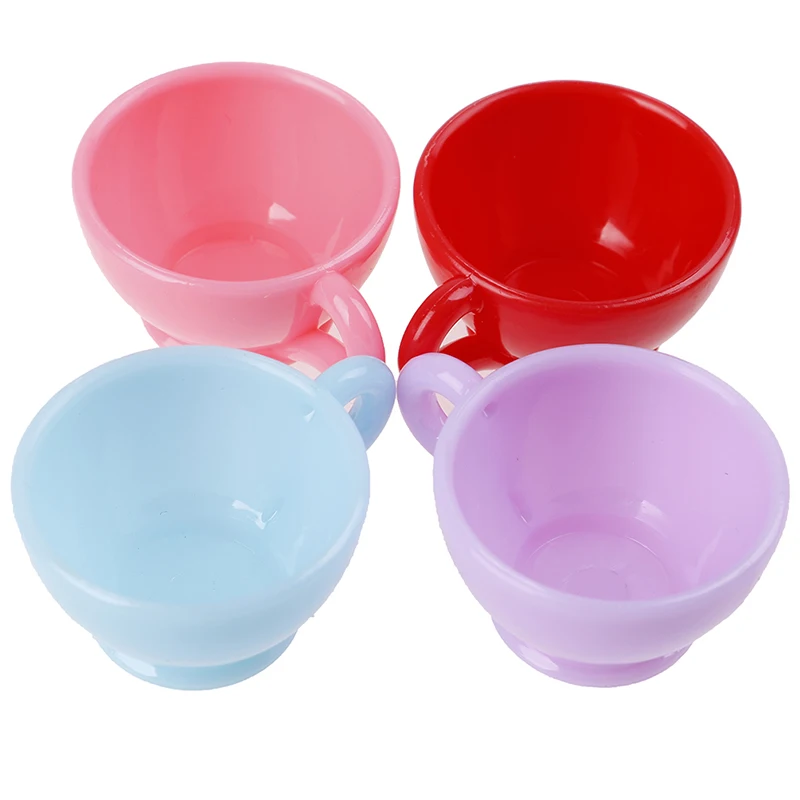 

Kawaii Cup For Miniature Dollhouse Coffee Cup Kitchen Room Food Drink Home Tableware Decors Random Color
