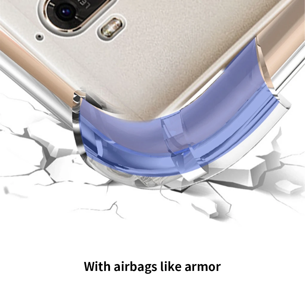 

Luxury Transparent Shockproof Silicone Case For iPhone 11 X Xr Xs Max Case 12 11 Pro Max 8 7 6s Plus SE Case Silicone Back Cover