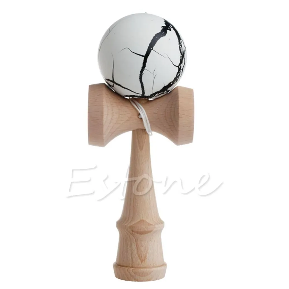 

Crack Pattern Toy Bamboo Kendama Best Wooden Kids Educational Toys