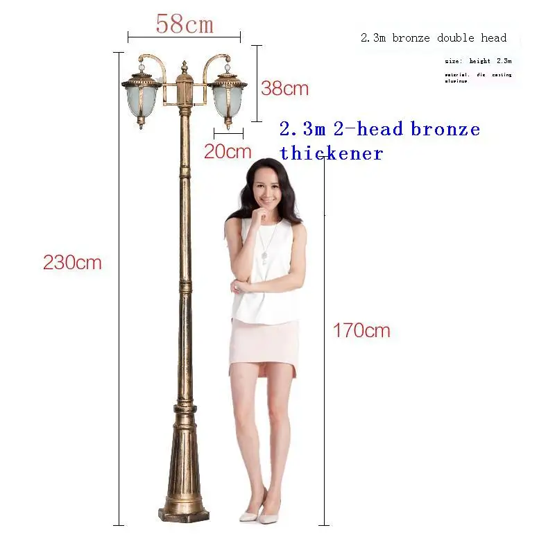 

Streetlight Lampu Jalan Tenaga Surya Sokak Lambasi Lamp Iluminador Jardin Lampa Uliczna Plaza Lampione LED Street Road Light