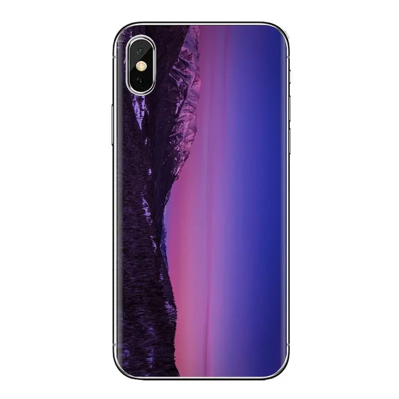 Фиолетовый Valley прекрасно подходят для samsung Galaxy S2 S3 S4 S5 мини S6 S7 край S8 S9 Plus Note 2 3 4 5 8