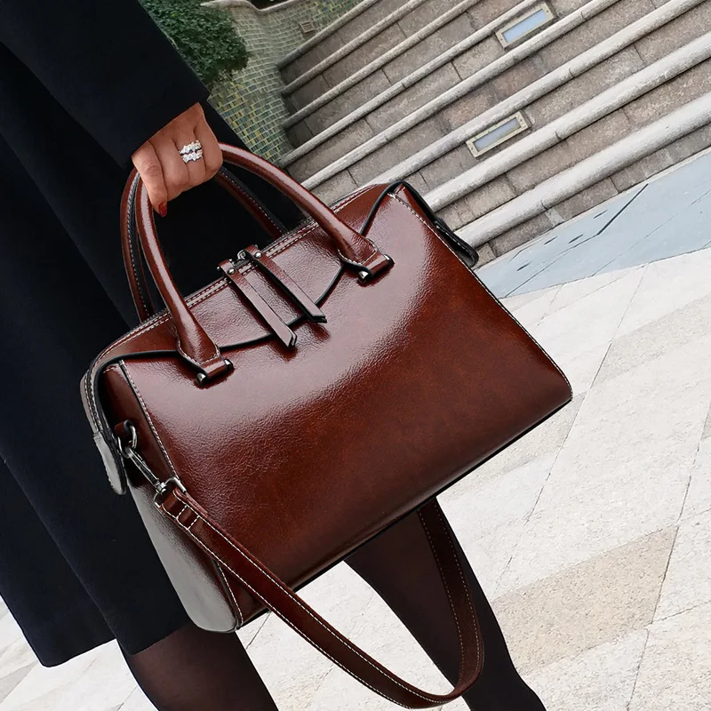 

100% из натуральной кожи сумки 2021 дамы мода большой Ёмкость Портативный сумки через плечо сумки дизайнерские сумки высокого качества