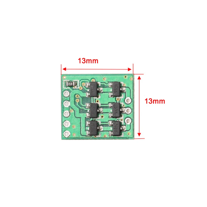 2 шт. Бесщеточный Мини-модуль 3 А ESC 1S Lipo 3-4 в плата управления скоростью 13x13 мм для 3g