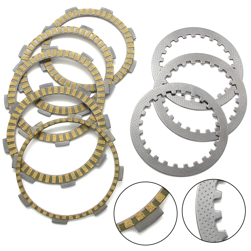 

Motorcycle Clutch Friction Disc Plate Kit For Honda CRF230 CRF230L CRF230M Supermoto 22201-KBW-900 22201-MJ8-000/22201-KAZ-000