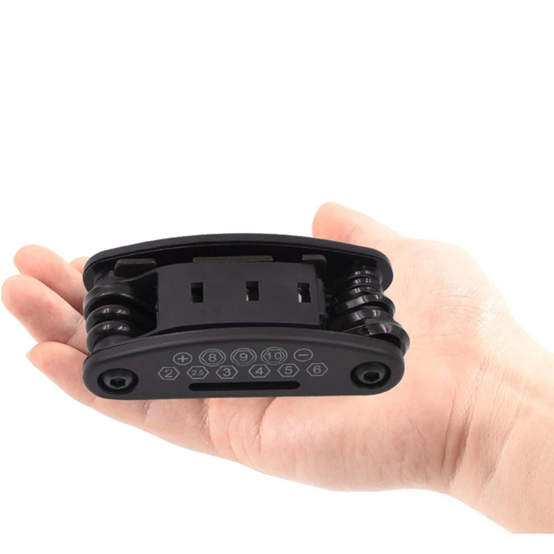 

15-in-1 Mountain Bike Fix Tool in Tour Pocket MTB Repair Set Home Camping Allen Wrench Mountain Cycle Motorcycle