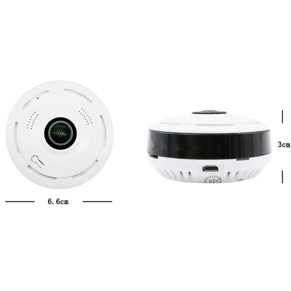 YUNSYE 360 градусов домашняя IP камера безопасности 960P/1080P умная панорама IPC P2P
