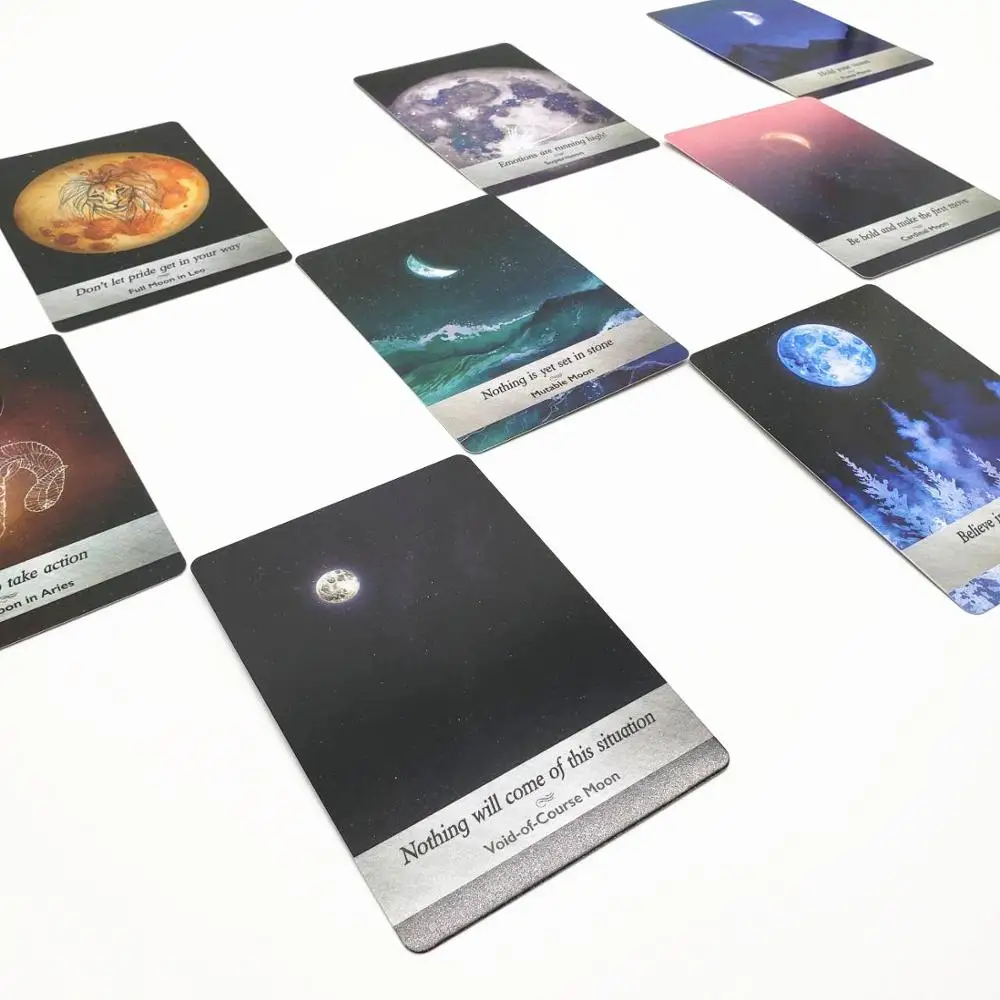 Карты гадания Moonlogy: Спросите и знайте мифические судьбы для удачных игр famliy карты