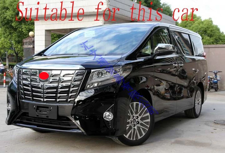 Для Toyota Alphard/Vellfire AH30 автомобильные аксессуары 2016-2019 Нержавеющая сталь задняя