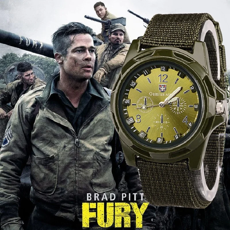 

LOLIA Watch Men Army Military Male Watches Fabric Canvas Fashion Men's Sport Watch Wristwatch Clock Male Watches reloj hombre