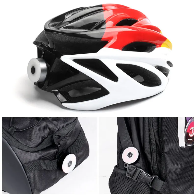 Hot Bicycle Rear Light Round Chasing 5 Modes Excellent Cycling Visual Warning Lamp USB LED COB Lantern Seatpost Belt Mount | Спорт и