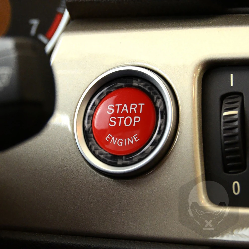 Кнопка запуска и остановки двигателя сменная крышка наклейка накладка