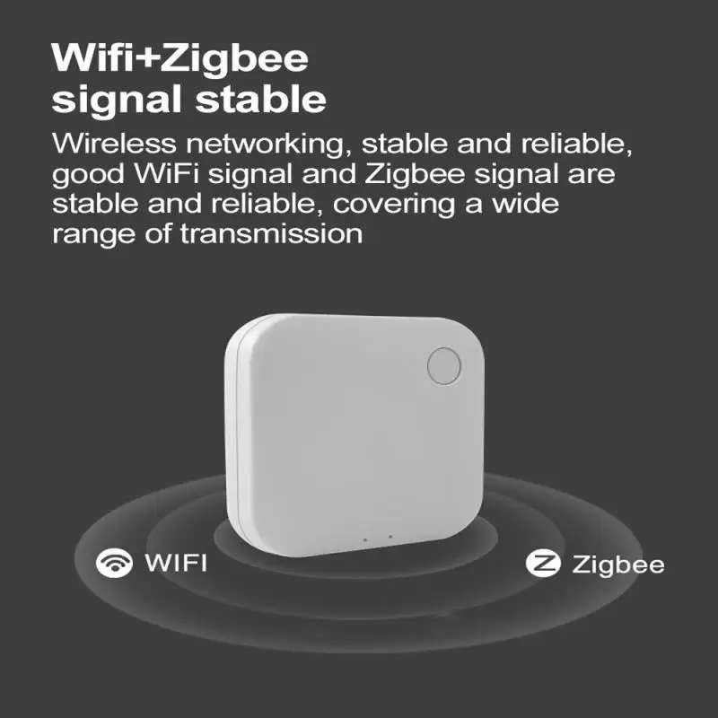 

Tuya Zigbee Bridge Smart Home Zigbee Gateway Hub Remote Control Zigbee Devices Via SmartLife APP Works With Alexa Google Home