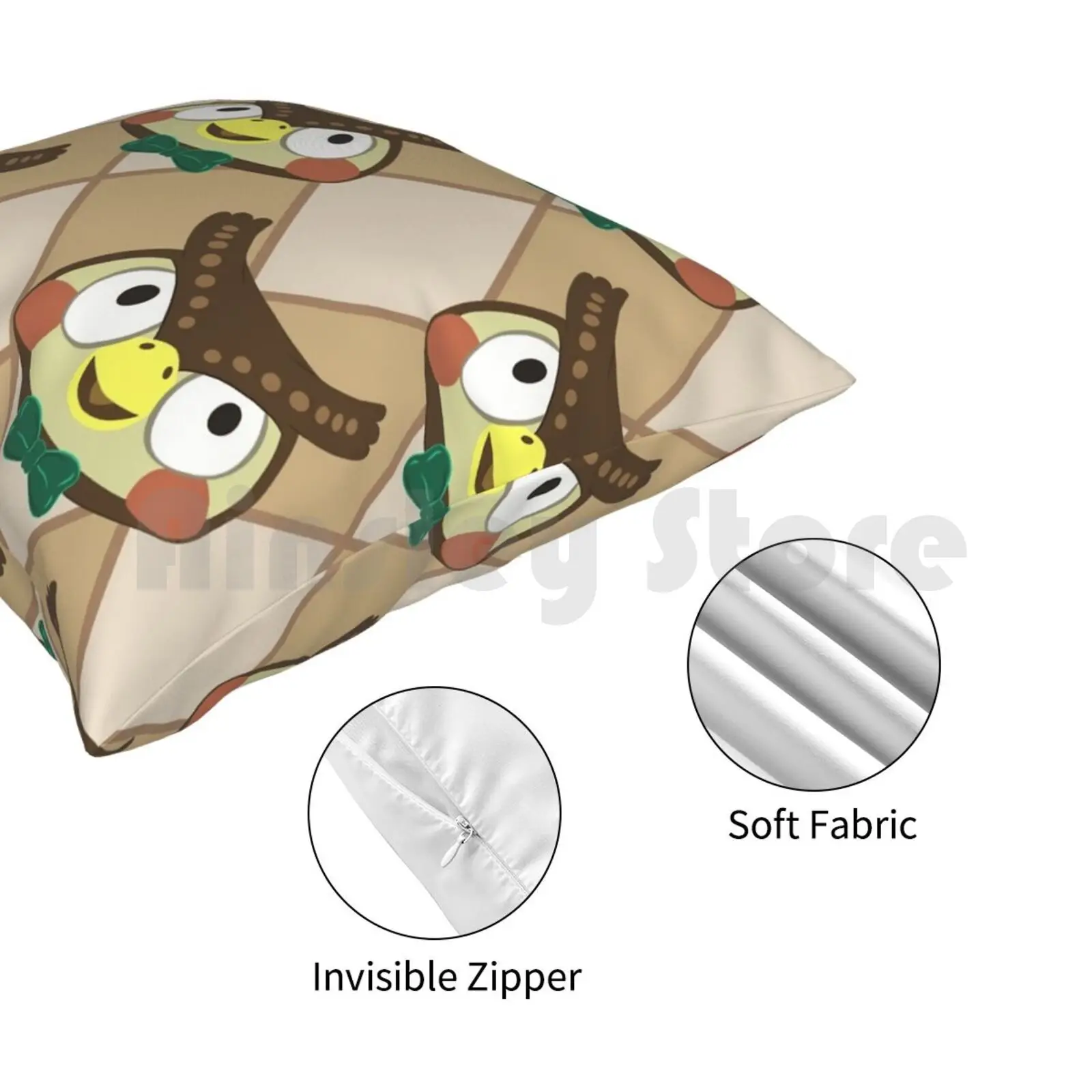 Мягкая Наволочка-подушка с принтом животных | Дом и сад