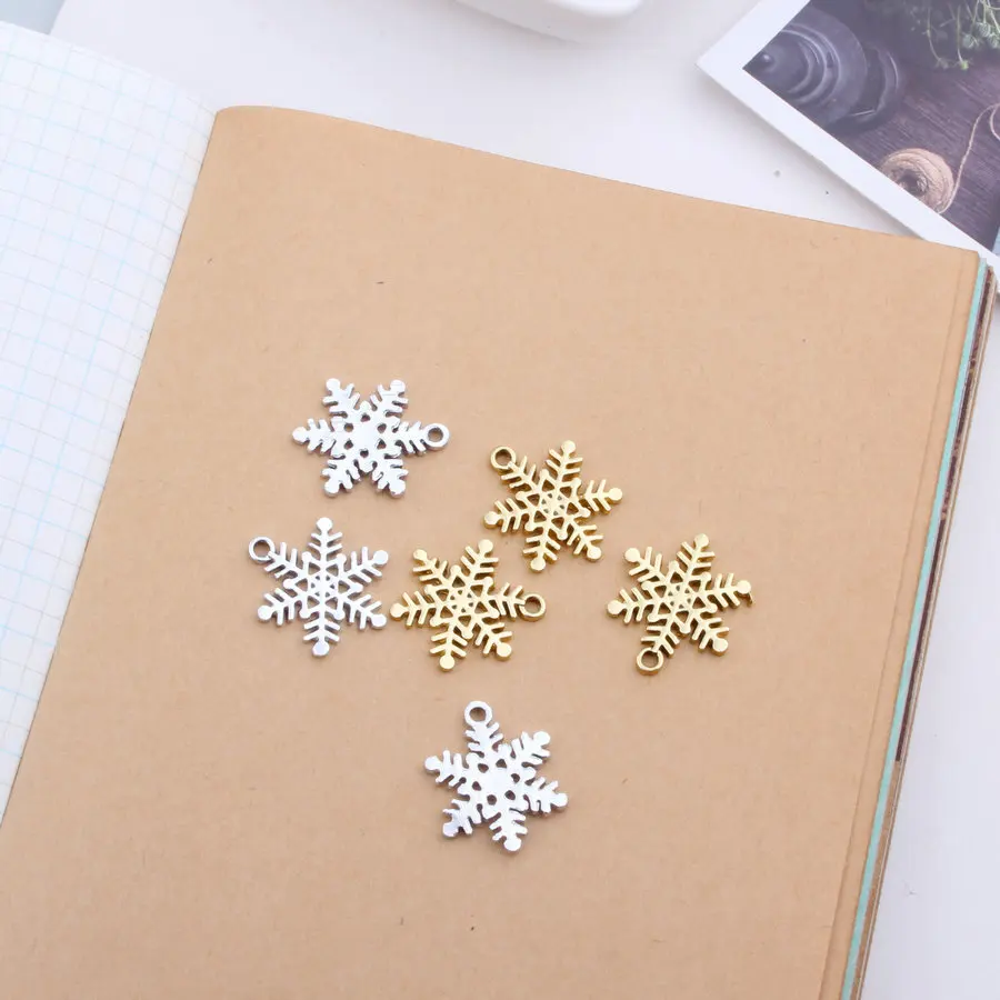 Подвеска в виде снежинки аксессуары для ювелирных изделий сделай сам