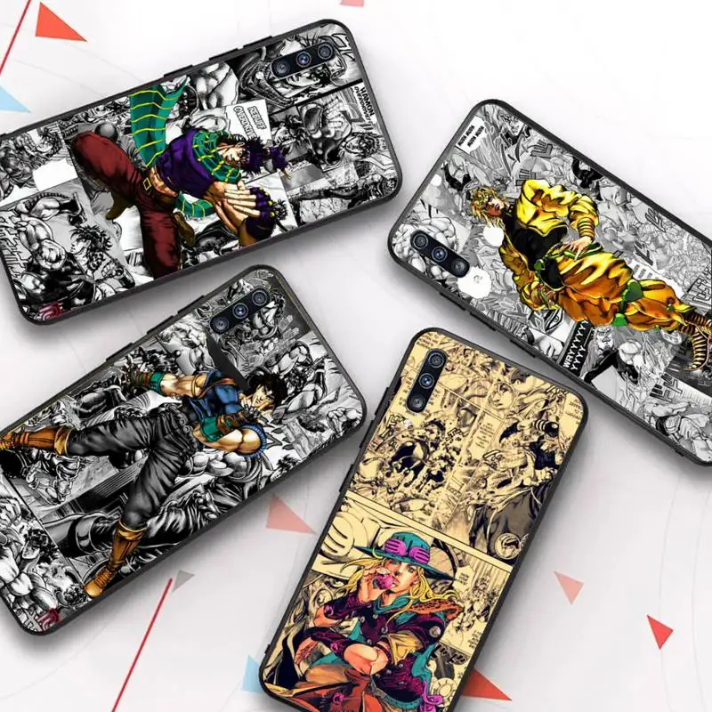 

JoJo's Bizarre Dio Mista Joestar Jotaro Yoshikage Anime Phone Case for Samsung Galaxy A51 30s a71 Cover for A21s A70 10 A30