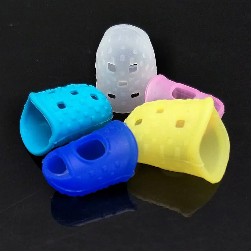 Многофункциональные Силиконовые наперстки 5 шт./лот дышащие защитные рукава для