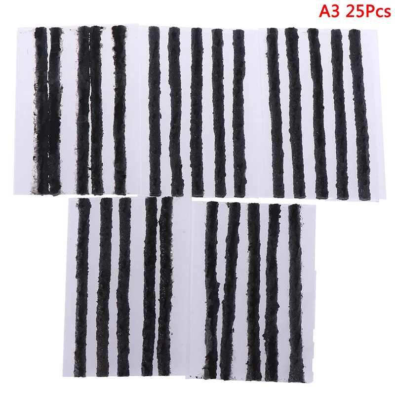 

Car Motorcycle Tyre Tubeless Seal Strip Plug Tire Puncture Repair Tool 100*6mm