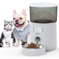 automatic cat feeder 4l smart pet feeder food dispenser for dog small pet support voice record 5 times one day pet accessories