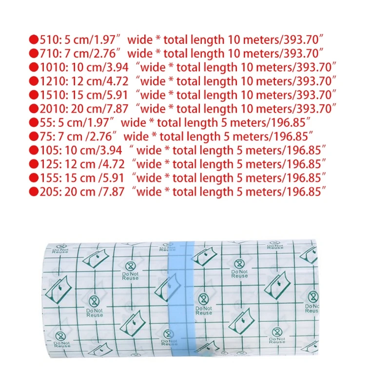 

Waterproof Tattoo Film Aftercare Protective Skin Healing Adhesive Bandages C1FF