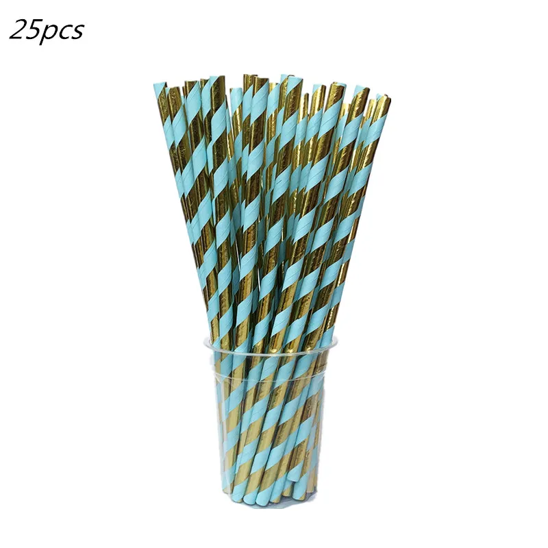 16 шт./лот серебряный золотой фольги в горошек голубого и бумажную салфетку для