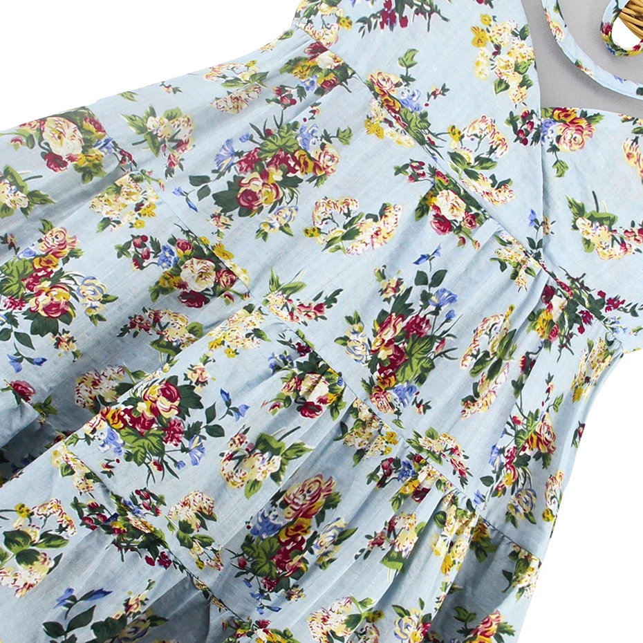 Summer Dresses For Girls 2020 Floral Beach Dress Sleeveless Party Vestidos Bohemian Clothes | Детская одежда и обувь