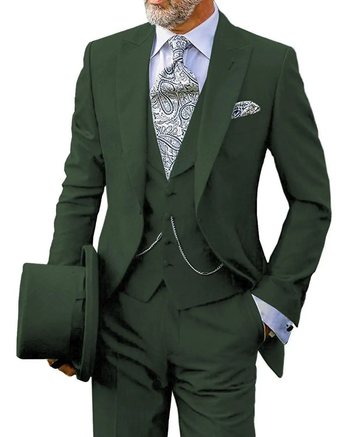 Рисунок 3 - Мужские облегающие костюмы из 3 предметов