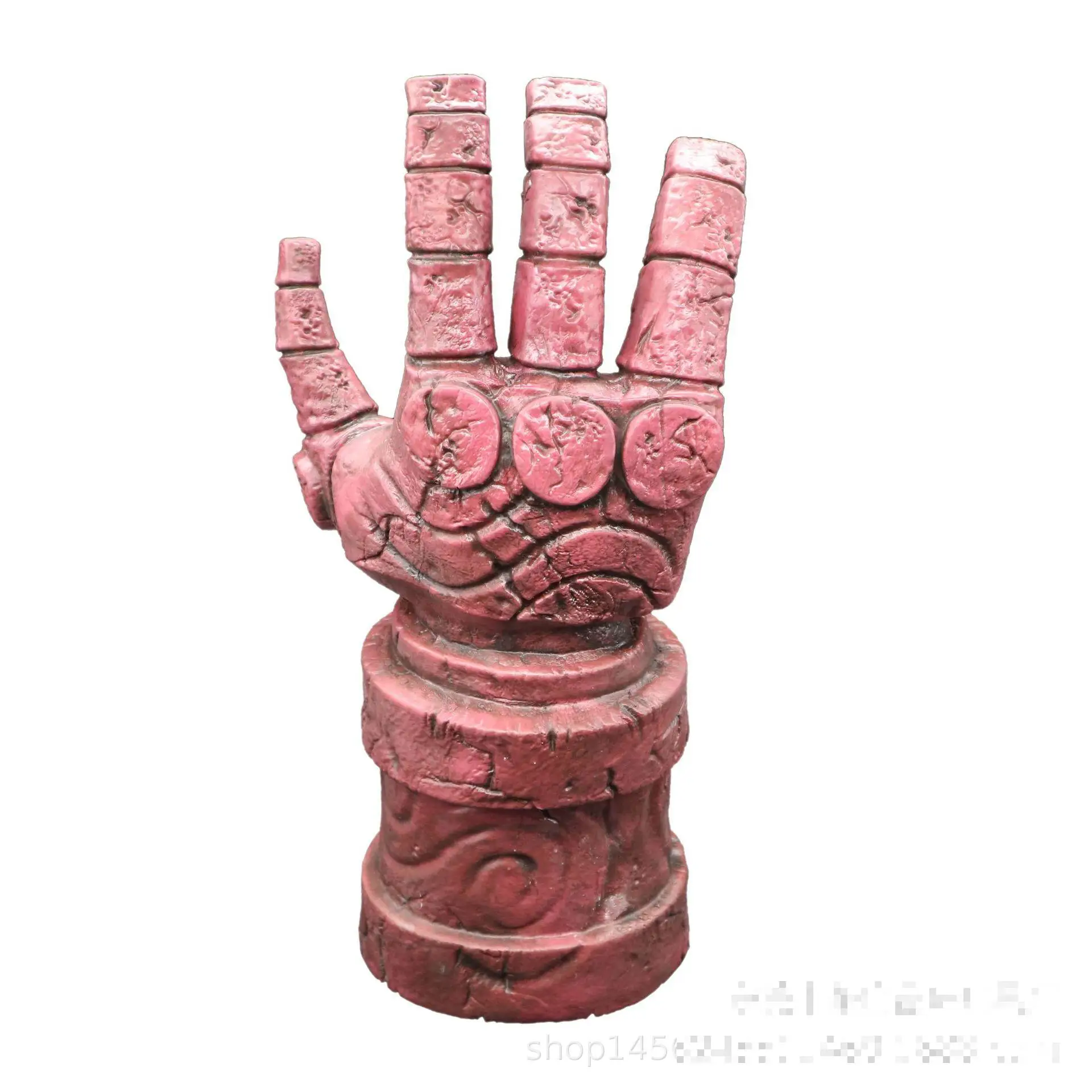 Хеллоуин Новая маска Хеллбой Cos Hellboy перчатки фильм персонажи проекты фабрика игрушка унисекс ужас нет латекс