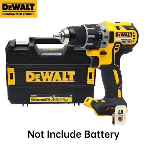 DEWALT оригинал 18 В литиевая батарея DIY электроинструменты драйвер с переменной скоростью электрическая отвертка ударная Аккумуляторная дрел...