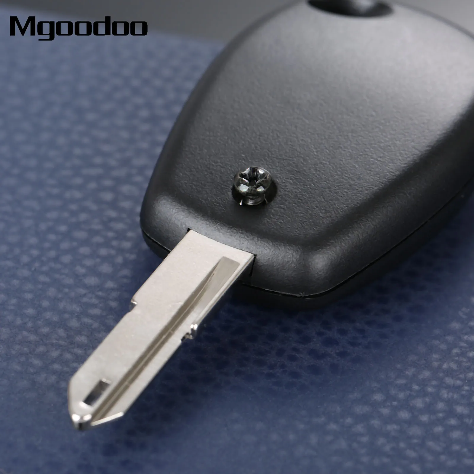 Mgoodoo 2 Buttons Car Key Shell Remote Fob Cover Case For Renault Clio DACIA Logan Sandero Uncut Blade Replacement | Автомобили и