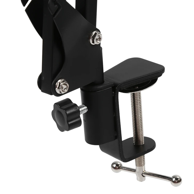 Pro Desktop Microphone Holder Suspension Scissor Arm Stand Table Mounting Clamp for Samson Blue Yeti Snowball | Электроника