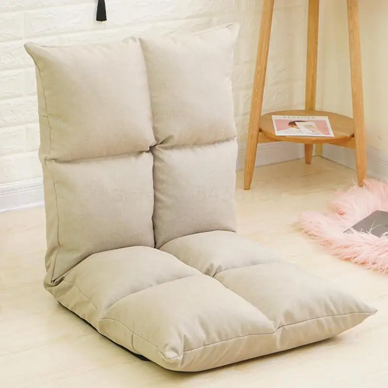 Ленивый диван татами одна спальня спинка кровати стул небольшой чистый красный