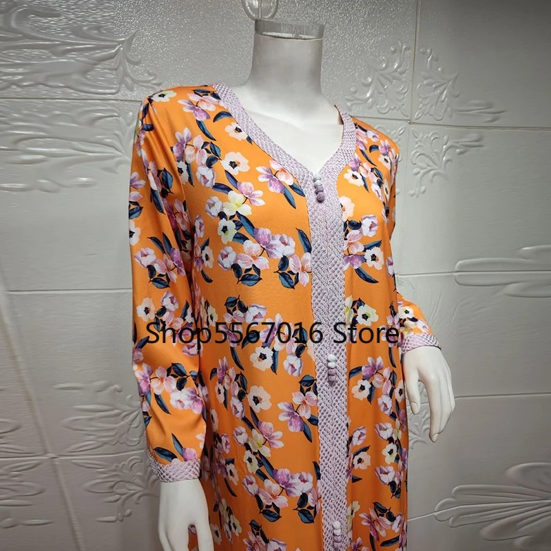 Kaftan Abaya Dubai Turkey Muslim Hijab Long Dress Islam Abayas For Women Robe Longue Femme Musulmane Caftan Maroc Djellaba Femme
