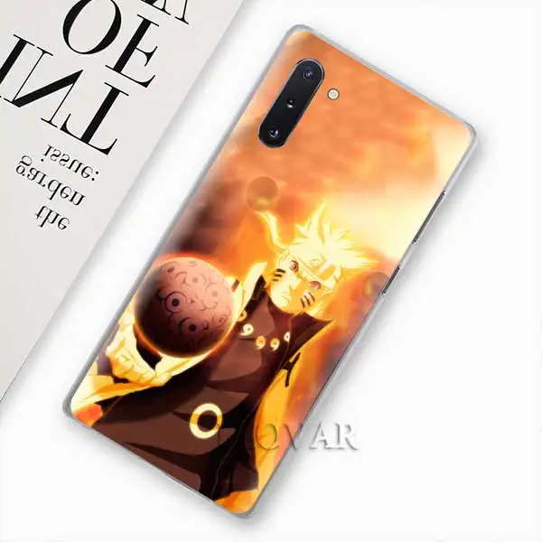 015 Аниме Наруто минималистичные чехлы для телефонов samsung Galaxy Note 10 S10 Plus 5G S10e A30 A40 A50 A60 A70 M40 жесткий чехол - Цвет: 015