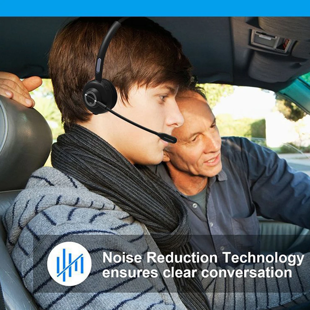 Офисная моно с зарядной базой авиационный грузовик драйвер Bluetooth гарнитура