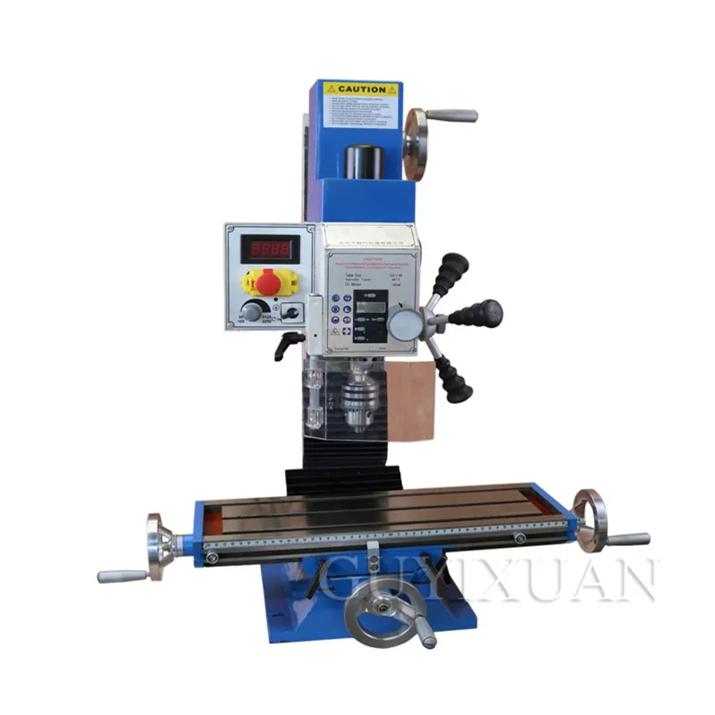 Миниатюрный сверлильный и фрезерный станок 1000 Вт компактный