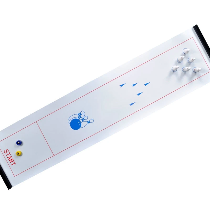 

Bowling Ballen Tafelblad Game Compact Bowlingbal Set Kinderen En Volwassen Familie Interactief Spel Voor Thuis Kantoor Partijen