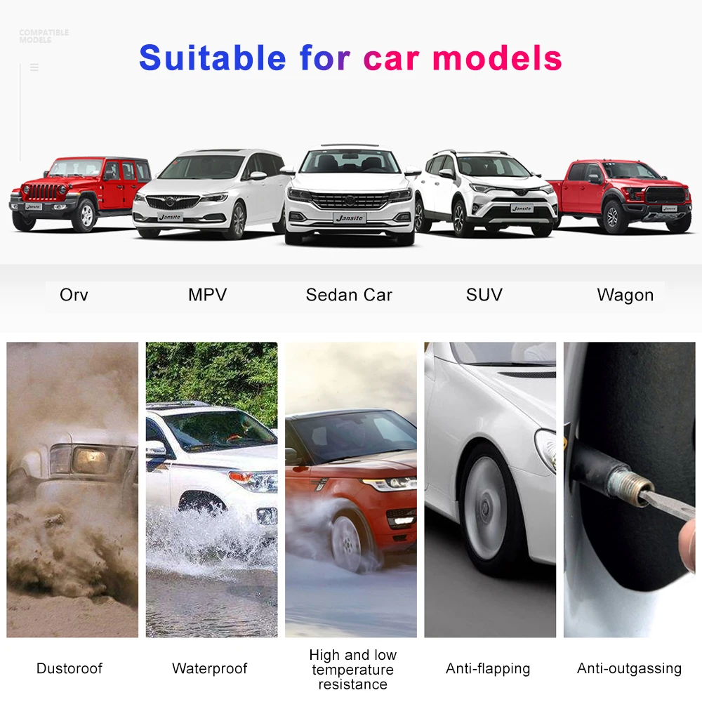 

Solar PowerCar Tire Pressure Alarm Monitor Auto Security System Tyre Pressure Temperature Warning