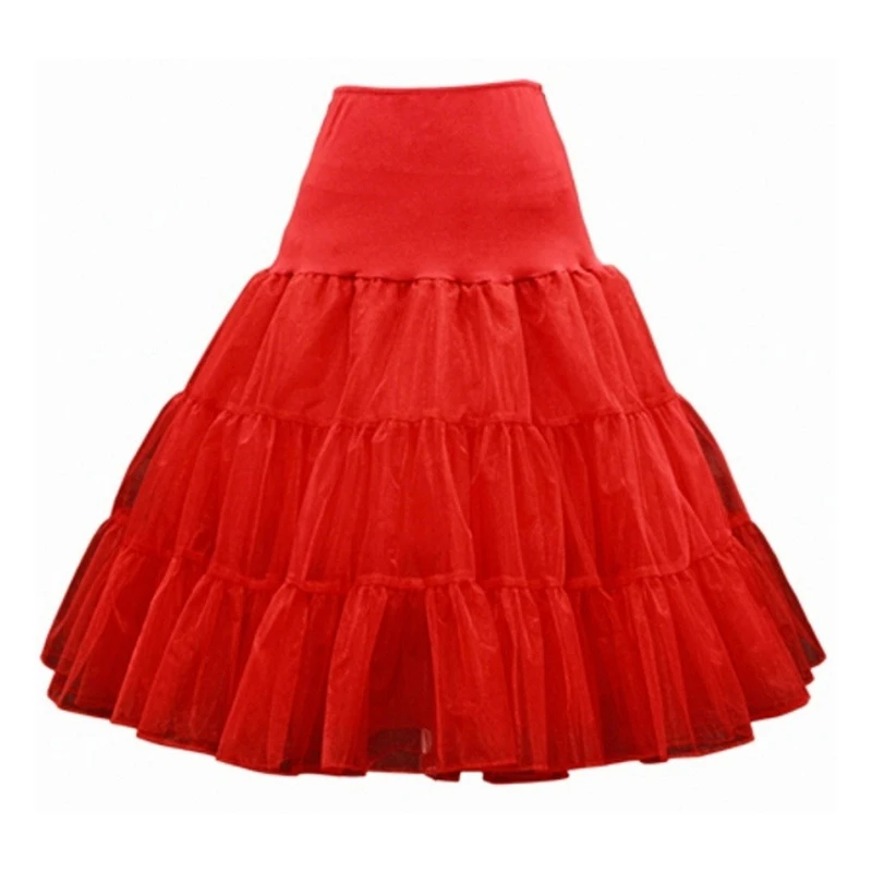 

Women Skirt Lolita Violence Carmen Fish Bone Petticoat Chiffon Skirt Adjustable
