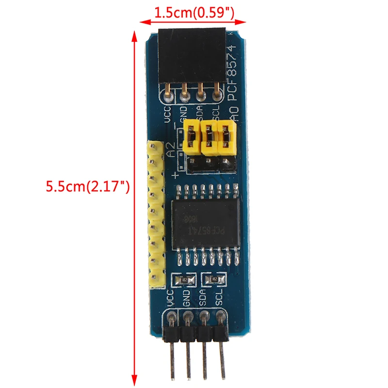 

1 шт. I2C 8 бит ввода-вывода GPIO поддерживает два Интерфейс доска ПИН-кода ряд сидений с ножными креплениями PCF8574 PCF8574T Модуль & Raspberry