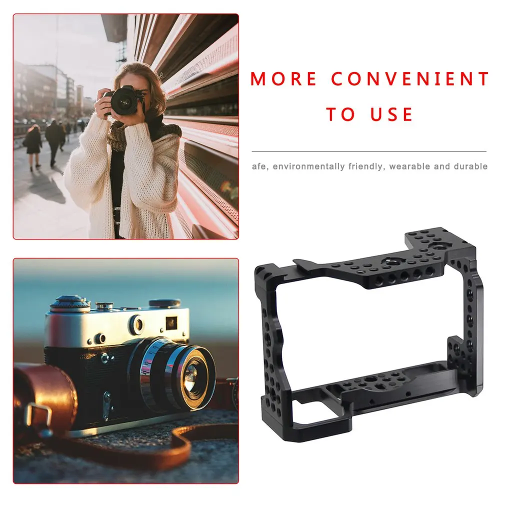 

SLR Quick Board Protective Cover Tripod Base Accessories Camera Rabbit Cage High Load-bearing Capacity