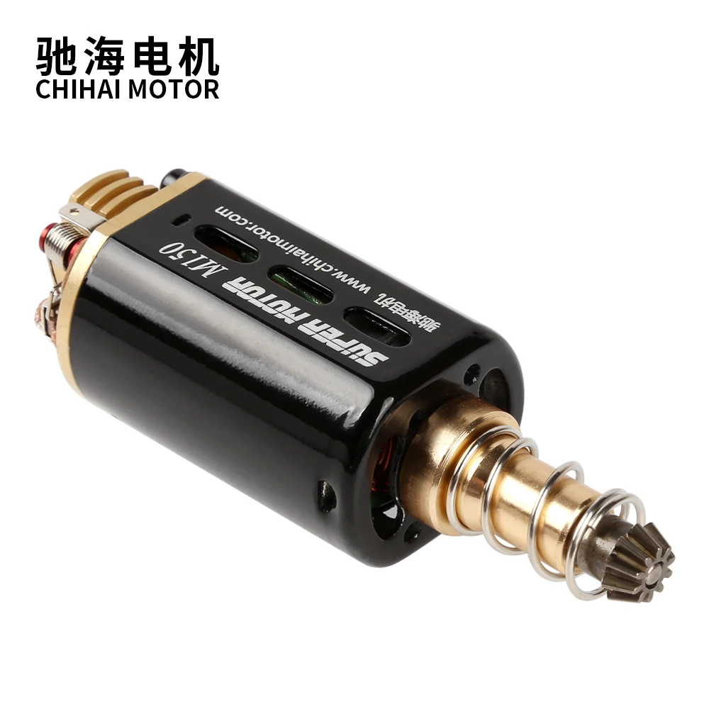 Chihai Motor AEG Motores largo/corto eje para airsoft pistola de balines M16/M14/MP5 alto par/de alta velocidad agujero D axis|Двигатель