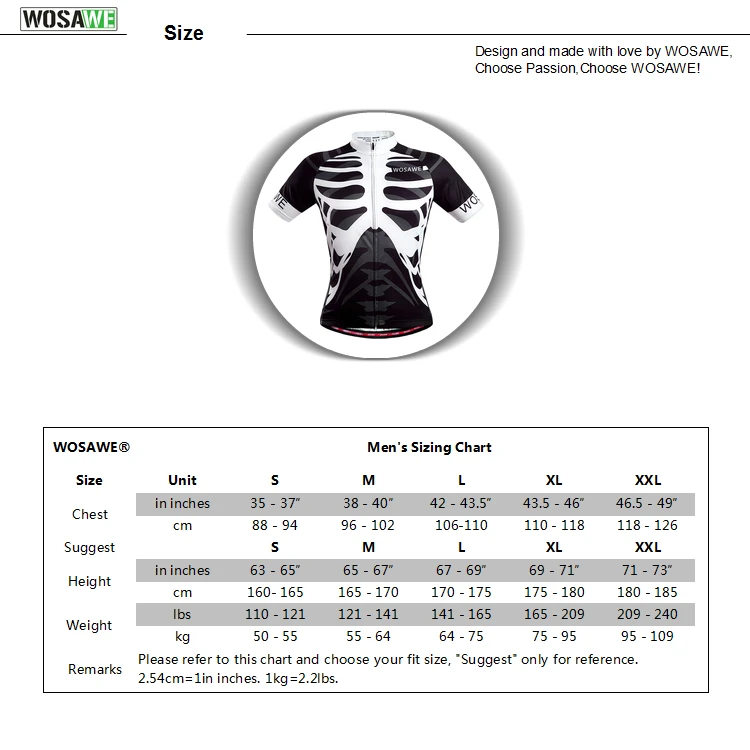 WOSAWE Мужская спортивная одежда для велоспорта с коротким рукавом | Спорт и