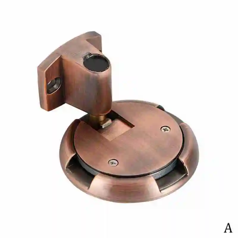 

Mechanical Doorstop Nail-Free Sticker Zinc Alloy Door Stopper Heavy Duty Door Holder Non-Punch Stop Door Hardware