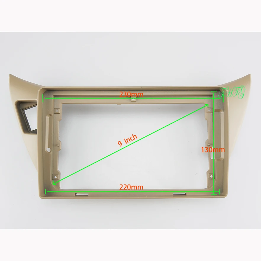 

9 INCH Car Audio Frame GPS Navigation Fascia Panel Car dvd Plastic Frame Fascia is suitable for 2001-2007 MITSUBISHI LANCER