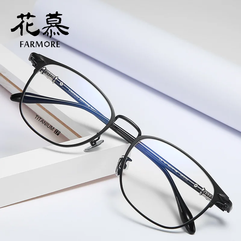 

Retro Style Pure Titanium New Fashion Men and Women/Glasses Frame 5153