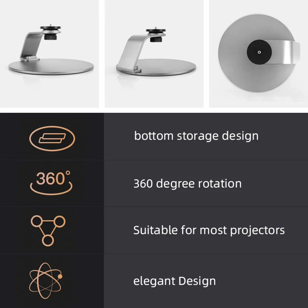 

360 Degree Rotation Projector Bracket Stand For XGIMI Xiaomi NEW Z8X Z6 Z4X Accessories