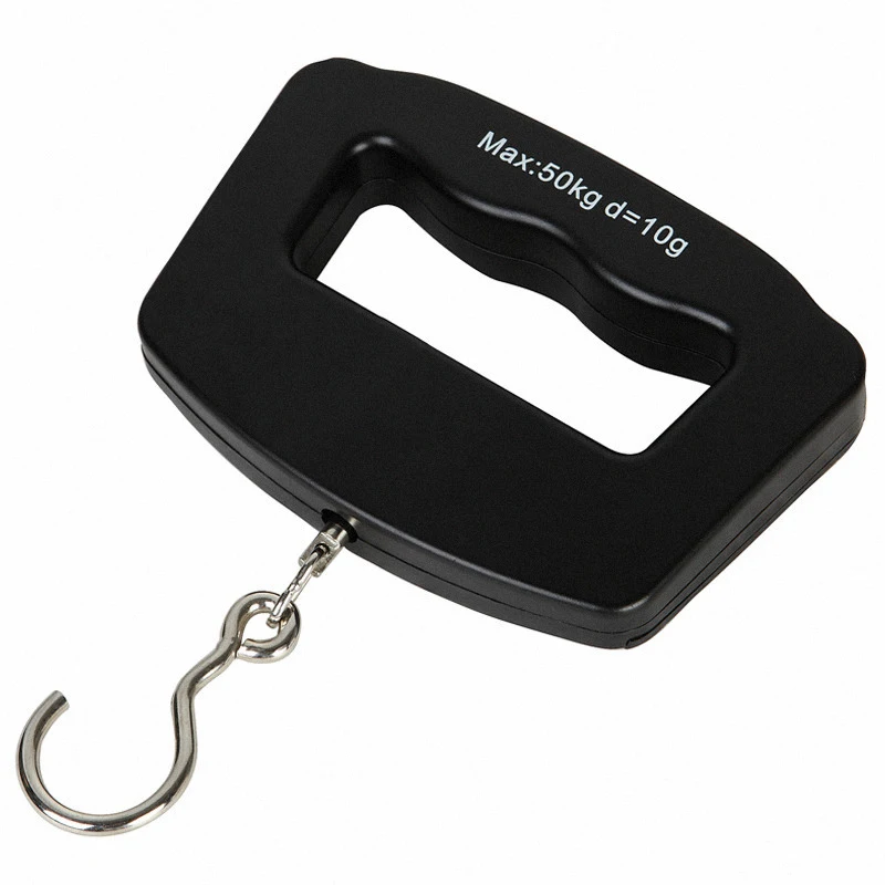 Электронные весы ручной переноски светодиодный большой экран матовый корпус